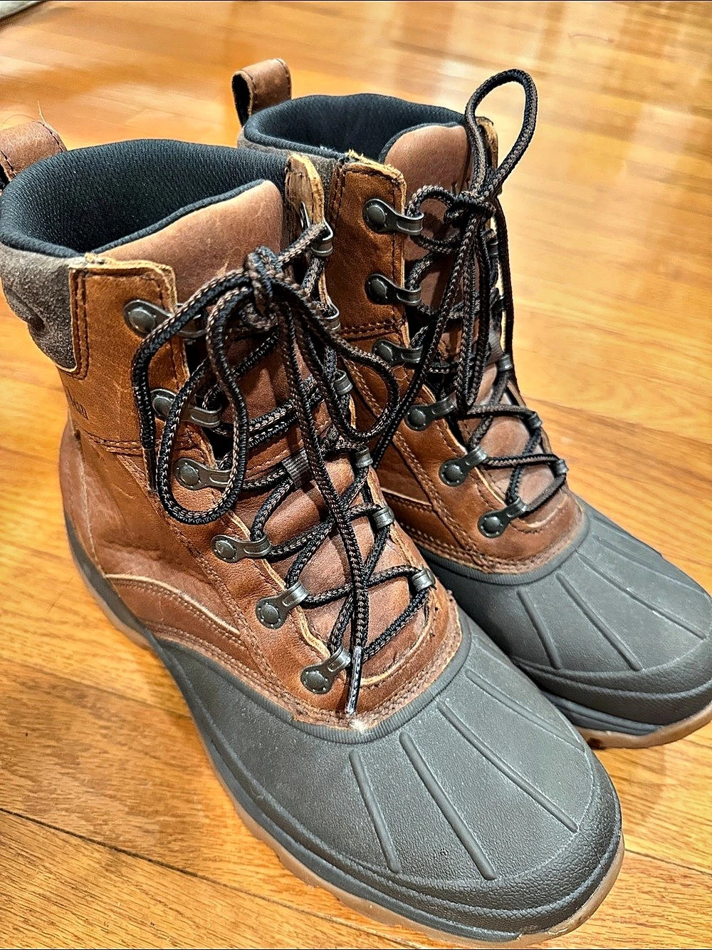 L.L.Bean TER-2.5 Men's Brown Leather Boots Size US 8